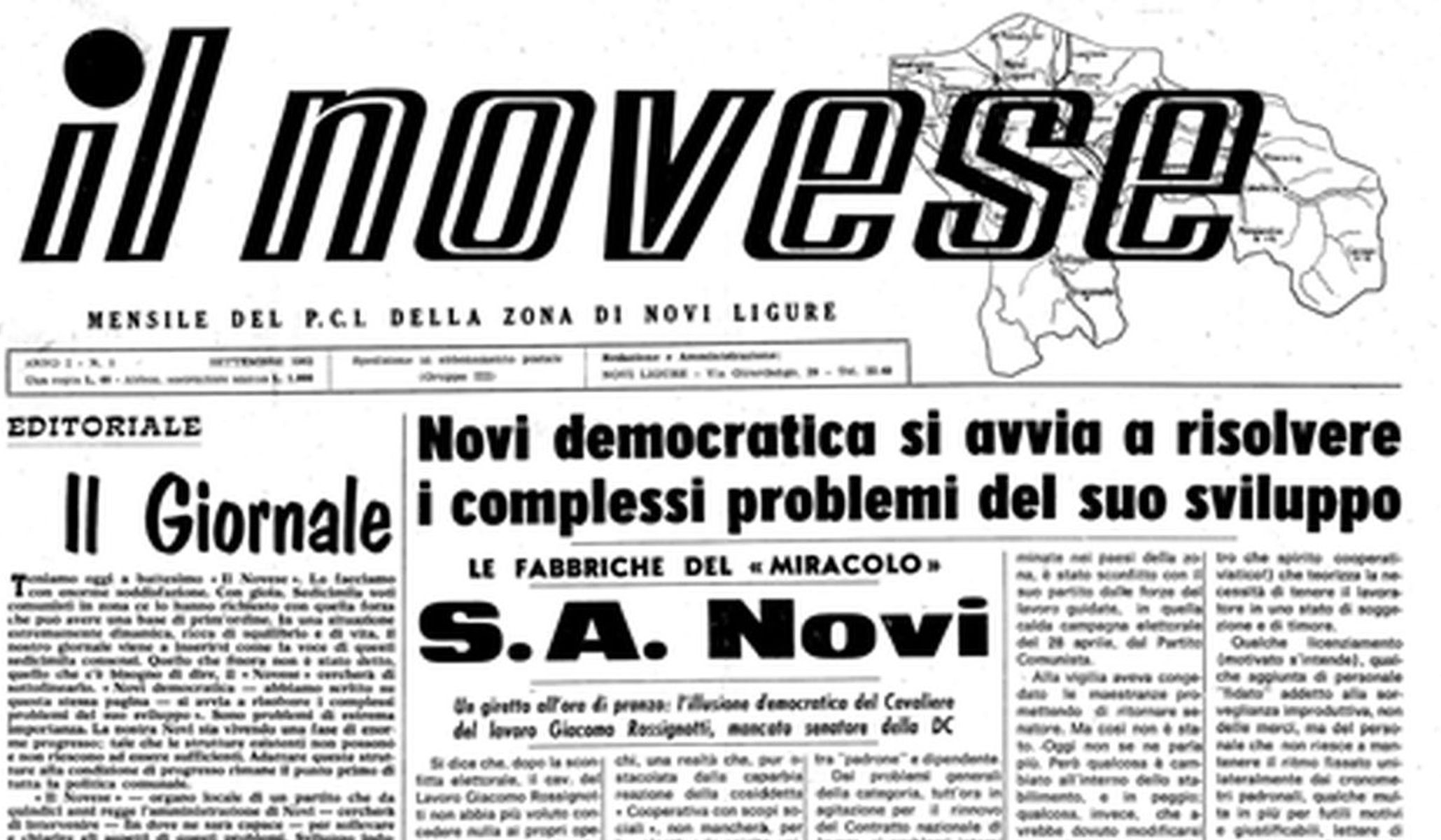 Il novese, una lunga storia editoriale, conclusa l’uscita autonoma in edicola